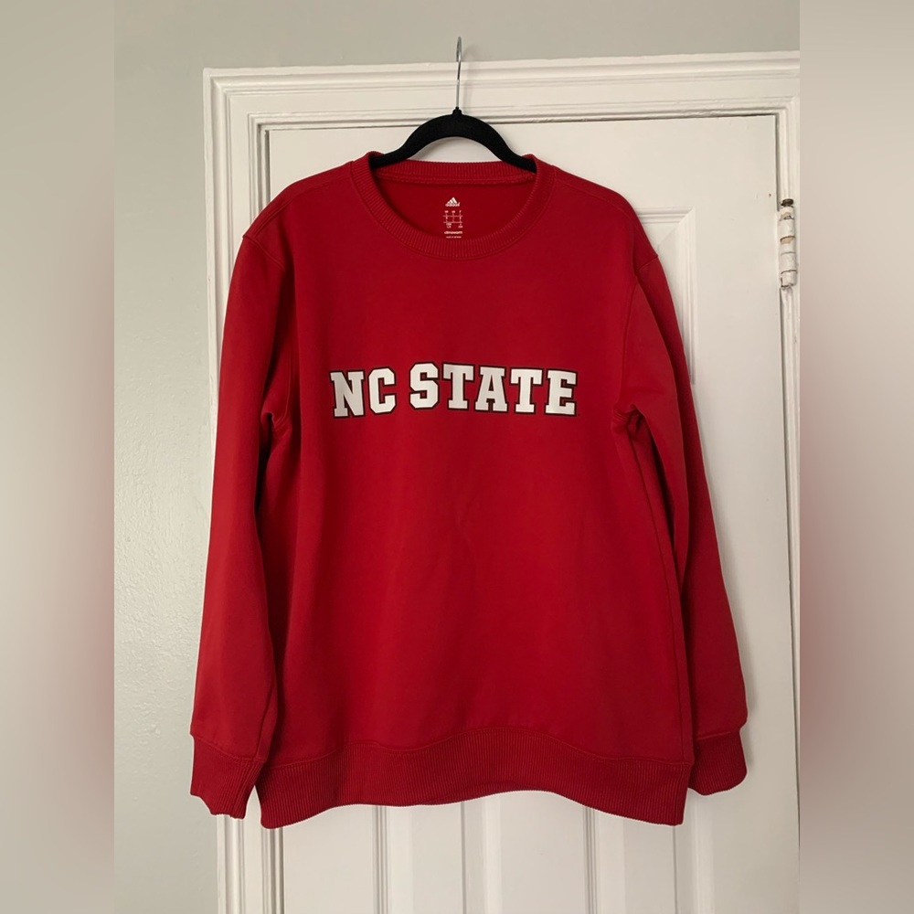 Adidas Red NC State Sweatshirt
